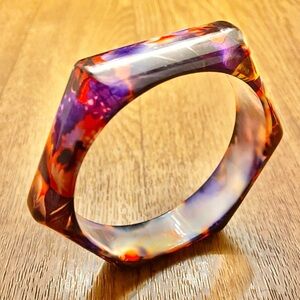 Colorful Hexagonal Women's Bracelet